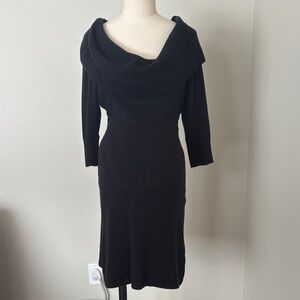 Thyme Maternity Cowl Neck Knit Maternity Dress Size Medium